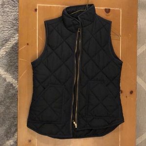 J. Crew Black Vest